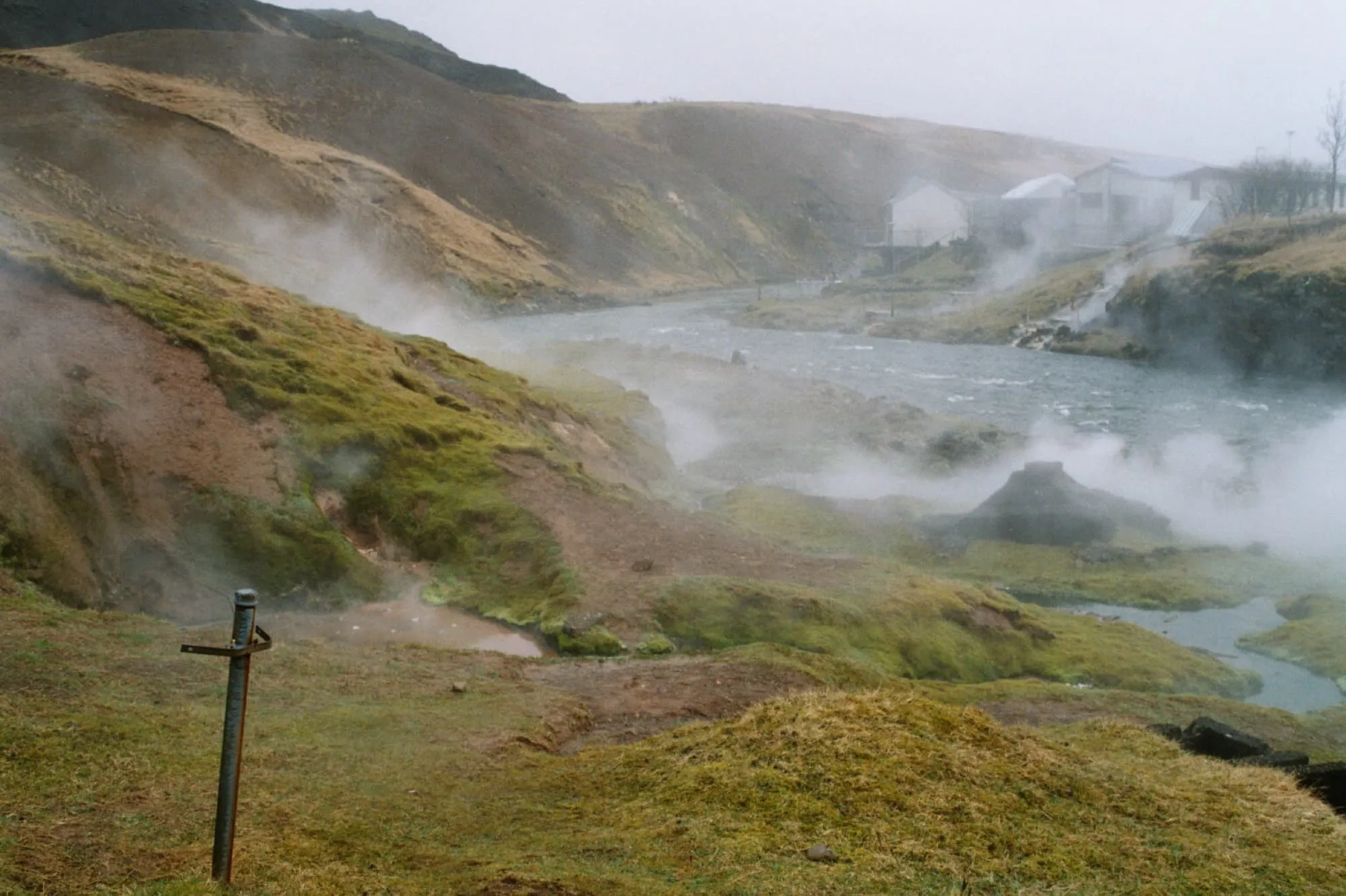 Sources chaudes en Islande, photo de Reykholt