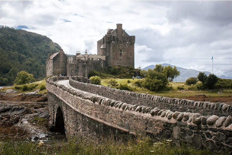 Eilean Donan Castle avec son pont