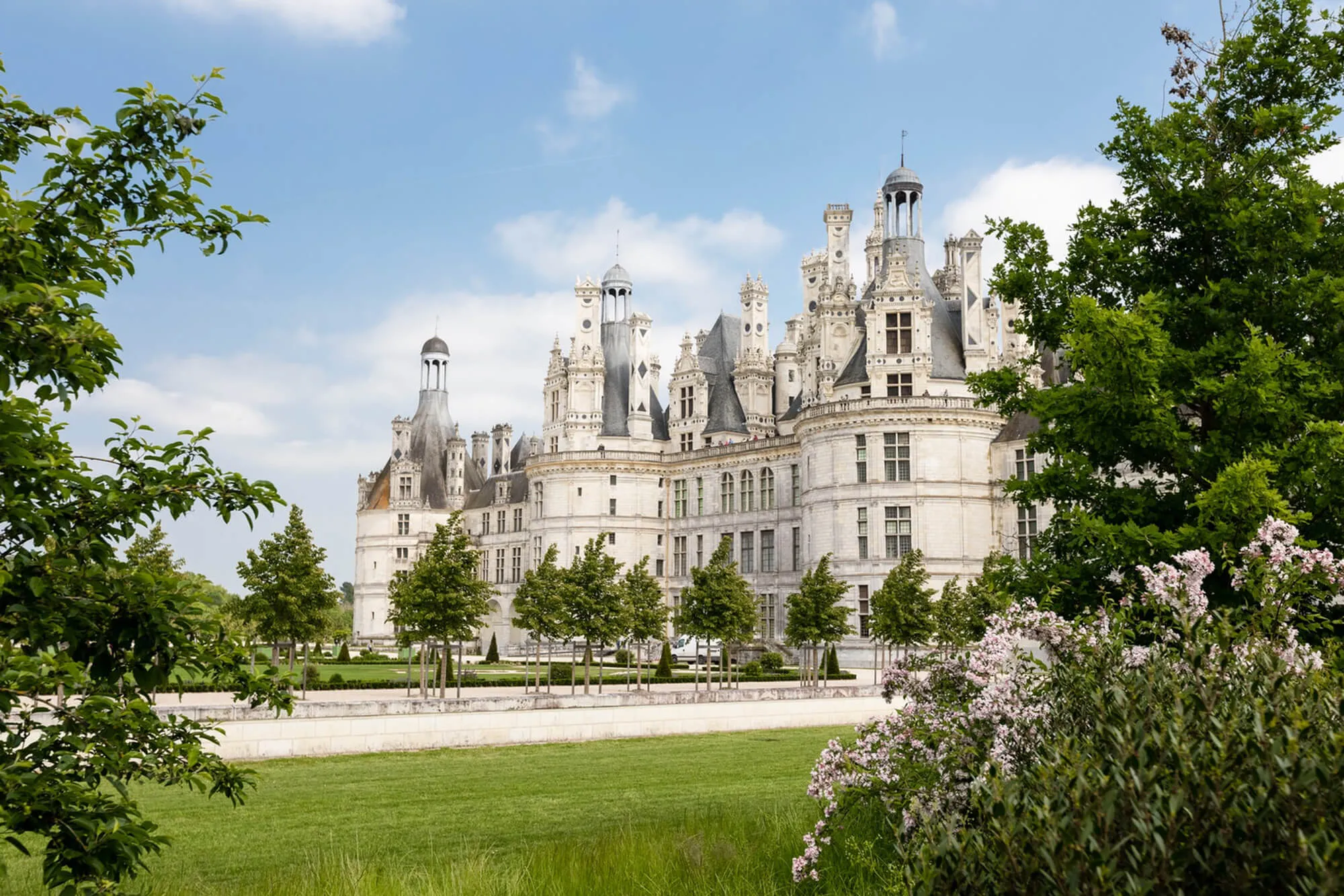 Le parc et le château de Chambord