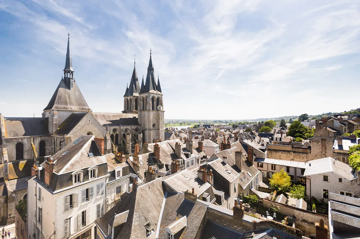 Ville de Blois et sa cathédrale