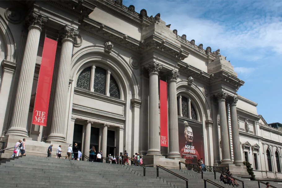 La facade du Metropolitan Museum of Art