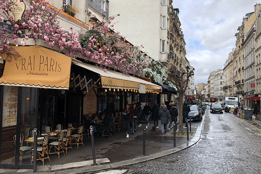 Un restaurant parisien